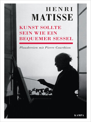 cover image of Kunst sollte sein wie ein bequemer Sessel